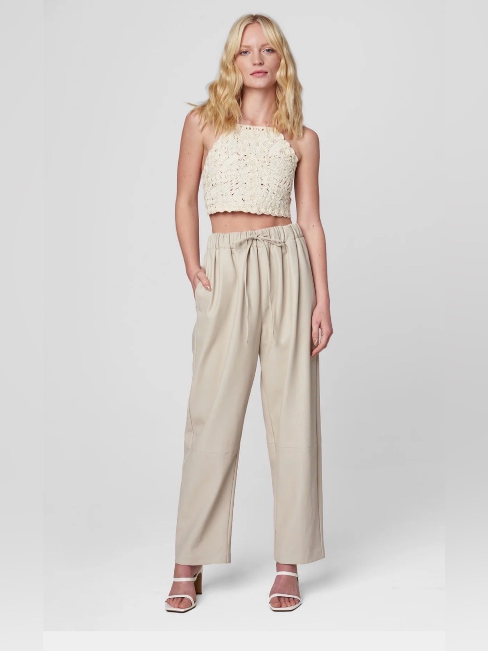 BlankNYC Women's Pull-on Cocoon Pants- Size Large